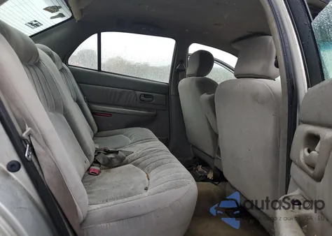 2002 Buick Century Custom из США, поврежденный, VIN 2G4WS52J421298918